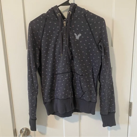 American eagle zip up hoodie size M - Picture 1 of 5